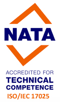 NATA Accredited for Technical Competence